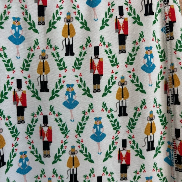 NWOT ROLLER RABBIT Women's Sugar Plum Party Holiday Christmas Pajama Set Size XS - Picture 13 of 15